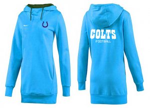 Women Indianapolis Colts Logo Pullover Hoodie-003