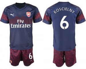 2018-19 Arsenal 6 KOSCIELNY Away Soccer Jersey