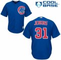 Mens Majestic Chicago Cubs #31 Fergie Jenkins Replica Royal Blue Alternate Cool Base MLB Jersey