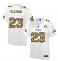 Women Nike Denver Broncos #23 Ronnie Hillman White NFL Pro Line Super Bowl 50 Fashion Jersey