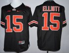 NCAA Ohio State Buckeyes #15 ELLIOTT black New jerseys