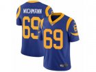 Nike Los Angeles Rams #69 Cody Wichmann Vapor Untouchable Limited Royal Blue Alternate NFL Jersey