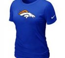 Women Danver Broncos Blue T-Shirts