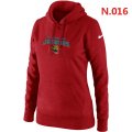 Women NEW Jacksonville Jaguars Heart & Soul Pullover Hoodie Light red