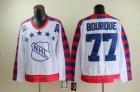 nhl Boston Bruins #77 Bourque all star 75th Anniversary white CCM