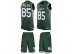 Mens Nike New York Jets #85 Wesley Walker Limited Green Tank Top Suit NFL Jersey
