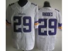 Nike Minnesota Vikings #29 Xavier Rhodes White Jerseys(Eliteï¼‰