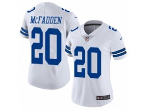 Women Nike Dallas Cowboys #20 Darren McFadden Vapor Untouchable Limited White NFL Jersey