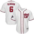 Nationals #6 Anthony Rendon White 2019 World Series Champions Cool Base Jersey