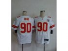 Nike jerseys kansas city chiefs #90 ford white[Elite]