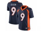 Mens Nike Denver Broncos #9 Riley Dixon Vapor Untouchable Limited Navy Blue Alternate NFL Jersey