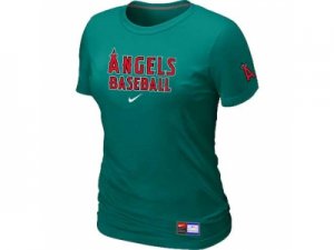 women Los Angeles of Anaheim Nike L.Green Short Sleeve Practice T-Shirt