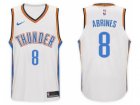 Nike NBA Oklahoma City Thunder #8 Alex Abrines Jersey 2017-18 New Season White Jersey