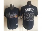 Atlanta Braves #29 John Smoltz Blue New Cool Base Stitched MLB Jersey