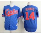 MLB chicago cubs #14 banks blue[1994 m&n] jerseys