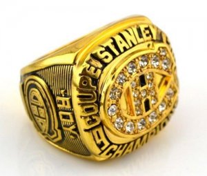 NHL Montreal Canadiens World Champions Gold Ring