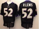 Nike nfl Baltimore Ravens #52 Ray Lewis black Elite jerseys