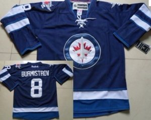 nhl jets #8 bnrmistrov blue