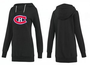 NHL Women Montreal Canadiens Logo Pullover Hoodie 30