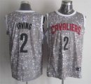 Cleveland Cavaliers #2 Kyrie Irving Gray City Luminous Jersey