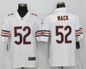 Nike Bears #52 Khalil Mack White Vapor Untouchable Limited Jersey