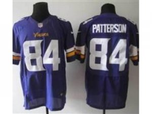 Nike NFL Minnesota Vikings #84 Cordarrelle Patterson purple Jerseys(NEW Elite)