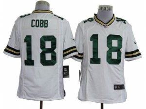 Nike NFL Green Bay Packers #18 Randall Cobb White Game Jerseys