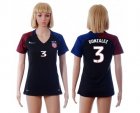 Womens USA #3 Gonzalez Away Soccer Country Jersey