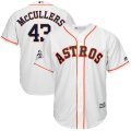 Mens Houston Astros #43 Lance McCullers Jr. White 2017 World Series Bound Cool Base Player Jersey