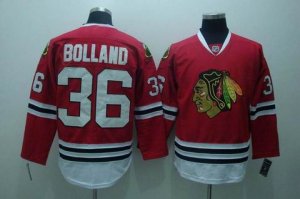 nhl chicago blackhawks #36 bolland red