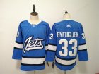 Winnipeg Jets #33 Dustin Byfuglien Blue Alternate Adidas Jersey