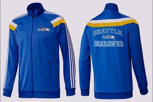 Seattle Seahawks jackets blue 1