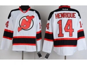 NHL Devils #14 Adam Henrique White Hockey Jerseys