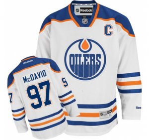 nhl Edmonton Oilers # 97 McDAVID White Jersey