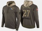 Nike Blues 27 Alex Pietrangelo Olive Salute