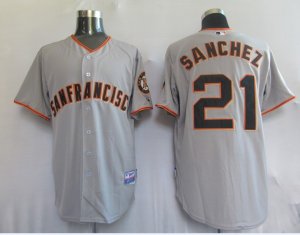 MLB San Francisco Giants 21# Sanchez grey