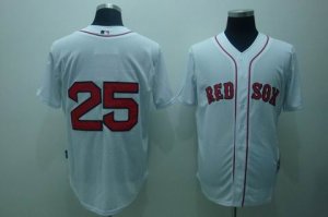 mlb boston red sox #25 lowell white[cool base]