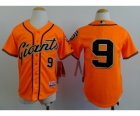 Youth mlb jerseys san francisco giants #9 williams orange