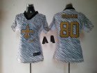 Nike Women New Orleans Saints #80 Jimmy Graham jerseys[fem fan zebra]