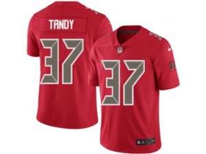 Nike Tampa Bay Buccaneers #37 Keith Tandy Limited Red Rush NFL Jersey