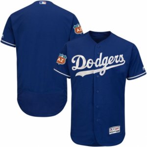 Men L.A. Dodgers Royal 2016 Spring Training Blank Flexbase Authentic Collection Team Jersey