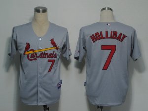 MLB St. Louis Cardinals #7 Holliday Grey[Cool Base]