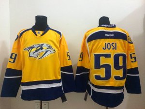 NHL nashville predators #59 josi blue-yellow Jerseys