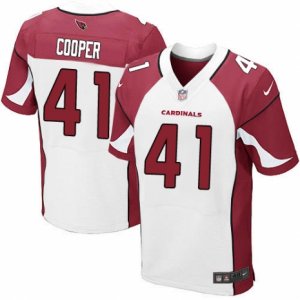 Mens Nike Arizona Cardinals #41 Marcus Cooper Elite White NFL Jersey