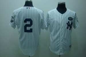 mlb ny yankees #2 jeter white[gms “the boss”]