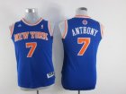 youth nba new york knicks #7 anthony blue[revolution 30 swingman]