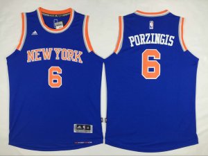 nba new york knicks #6 PORZINGIS white jerseys[2016 new] (2)