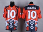 Nike Denver Broncos #10 Emmanuel Sanders Jerseys(Style Noble Fashion Elite)