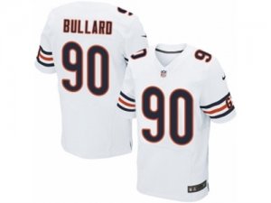 Mens Nike Chicago Bears #90 Jonathan Bullard Elite White NFL Jersey