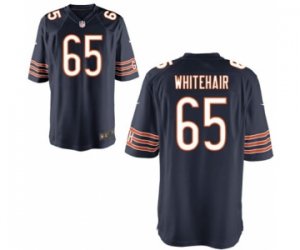 Men\'s Nike Chicago Bears #65 Cody Whitehair Game Navy Blue Team Color NFL Jersey